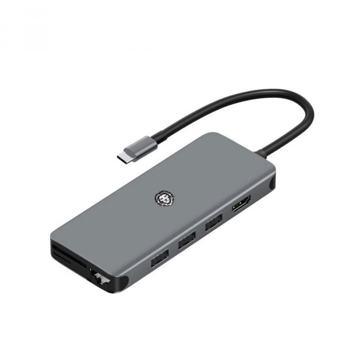 هاب 12 پورت USB-C گرین لاین مدل 12-1